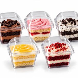 Small Dessert Cake Cup and Lid 110ml